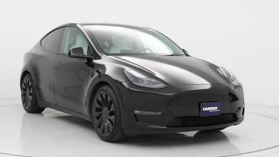 TESLA MODEL Y 2021 5YJYGDEFXMF246550 image